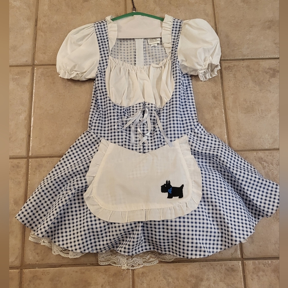 "Wizard of Oz" Blue and White Gingham Dorothy Dress